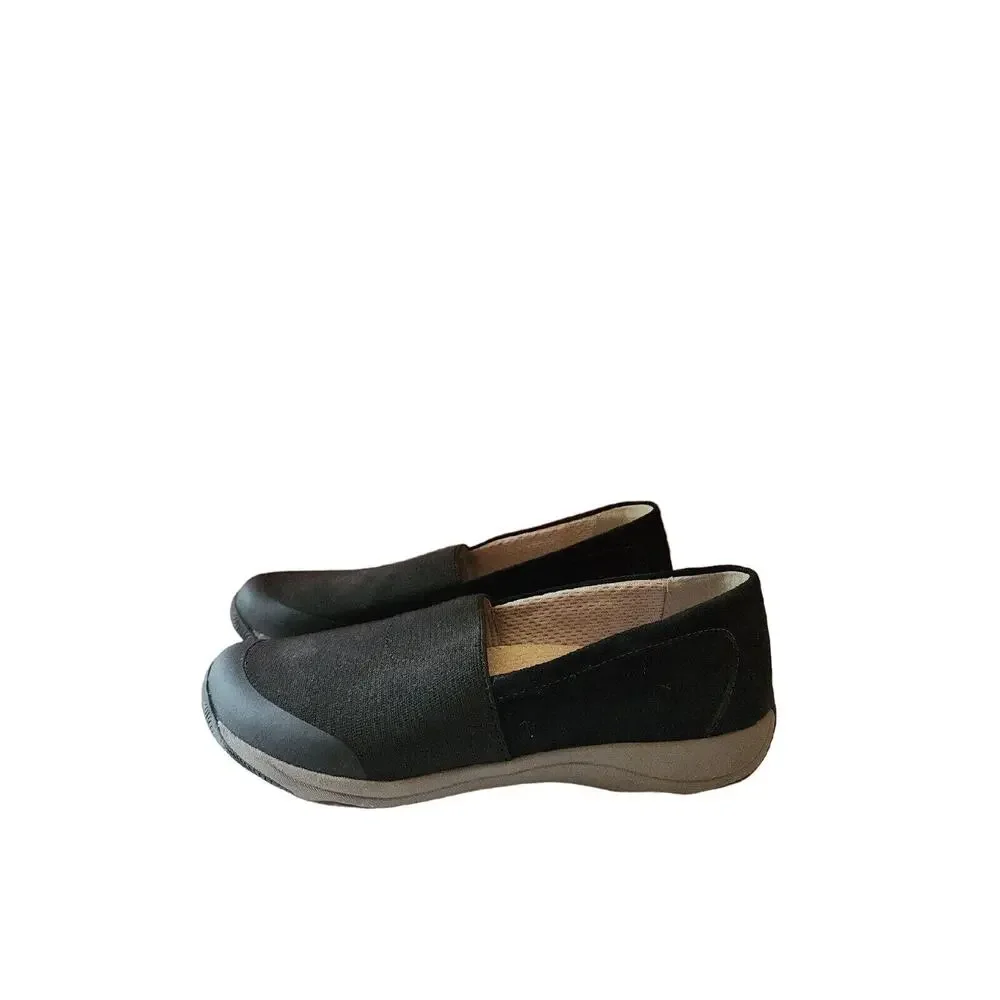 Dansko Womens Loafers Shoes Harriet Size EUR 38 US 7 Black Slip On Sneakers